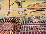 Salvador Dali Famous Paintings - The Disintegration of the Persistence of Memory